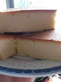 Foto resep Catton soft sponge cake / vanilla sponge cake