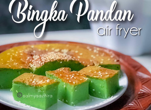 Gambar Bingka Pandan Air Fryer