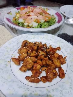 Foto resep Marinasi Ayam Panggang Salad Ekonomis