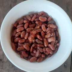 A picture of Tumis Pedas Kacang Merah.