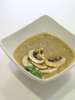 Una foto de Velouté de champiñones