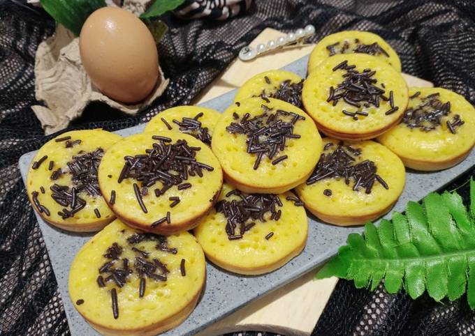 Resep Kue Cubit 1 Telor oleh Erni's Kitchen (RK) - Cookpad