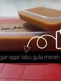 Agar-Agar Labu Gula Merah