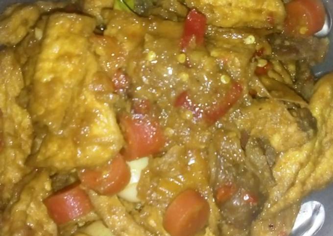 Resep Rendang Sapi Tahu Sosis Dan Telur Puyuh Oleh Siti Nina Yusiva Sari Cookpad