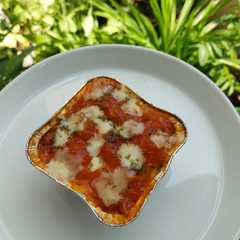 รูปของ Lasagna Kentang Macaroni kukus