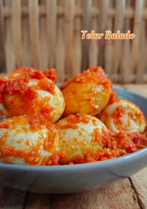 Foto resep Telur balado (for kids)