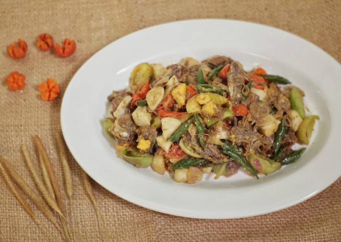 Resep: #50 Tumis Klotok Cabe Hijau Mix Telur Asin Kekinian