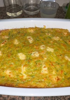Una foto de Soufflé de verduras