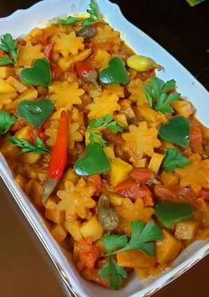 عکسی از دستور یه غذای ساده
