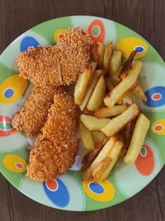 عکسی از دستور مرغ سوخاری 😍