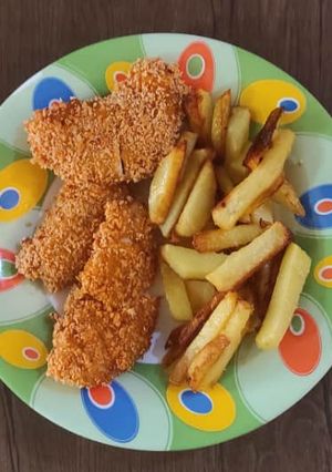 عکسی از دستور مرغ سوخاری 😍