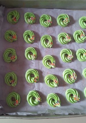 Foto resep Kuker sagu pandan