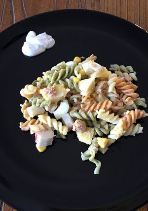 Foto principal de Ensalada de pasta tricolor