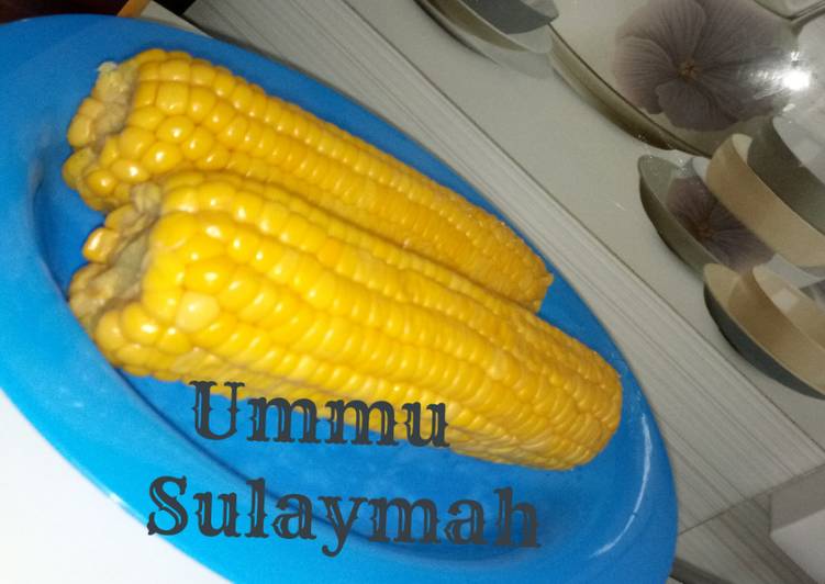 How to Cook Tasty Boiled Sweet Corn | So Appetizing Food Recipe From My Kitchen