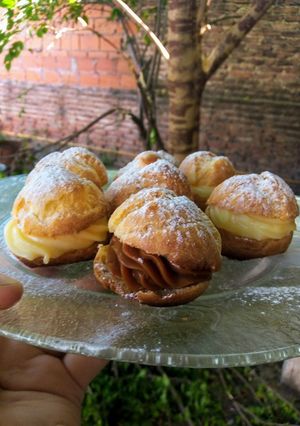 Una foto de Profiteroles