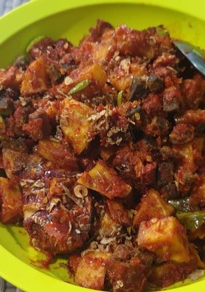Foto resep Sambal Goreng Kentang Hati Pete