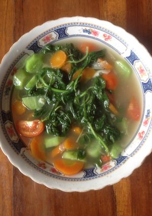 Foto resep Bobor Bayam Tanpa Santan ala Embu