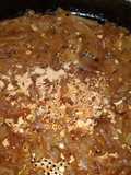 Cebolla caramelizada con mucho aroma y sabor