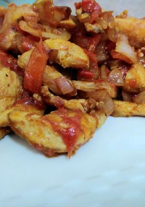 A picture of Easy 3 ingredient chicken strips.