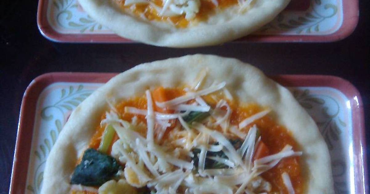  Resep  Pizza sayur  dan keju no oven  oleh Dede Riana Cookpad
