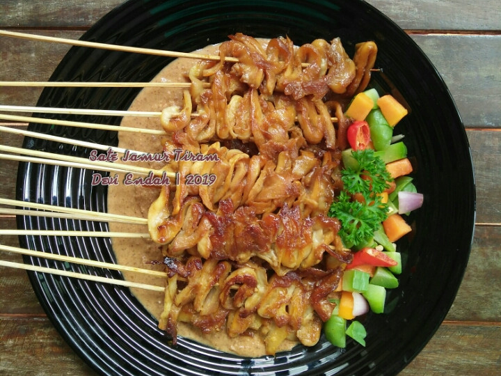 Ini dia! Bagaimana cara memasak Sate Jamur Tiram (Teflon) 30.01.2019 yang menggugah selera