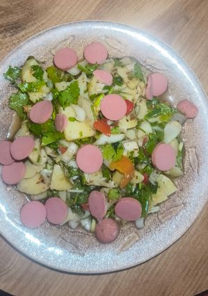 صورة لوصفة سلطه البطاطا