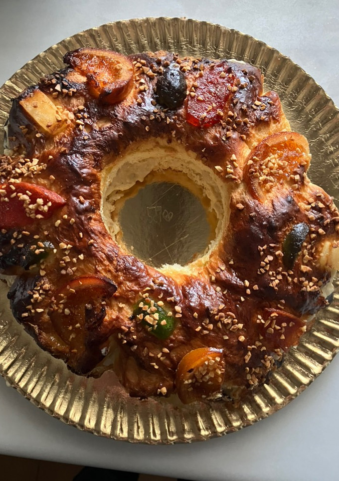 Una foto de Roscón de los Reyes Magos en Thermomix