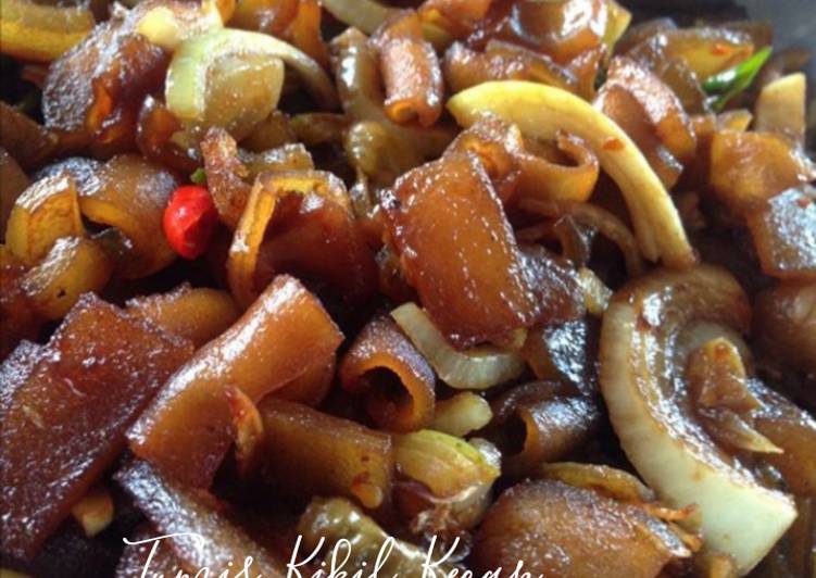 Recipe: Tasty Tumis kikil kecap