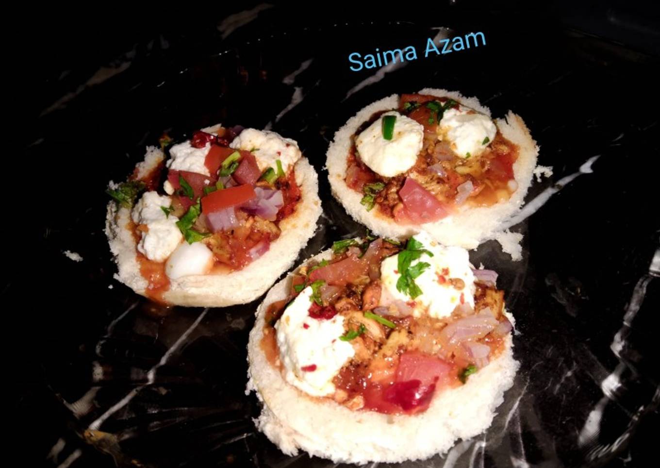 Chessy bread pizza 🍕چیزی بریڈ پیزا🍕