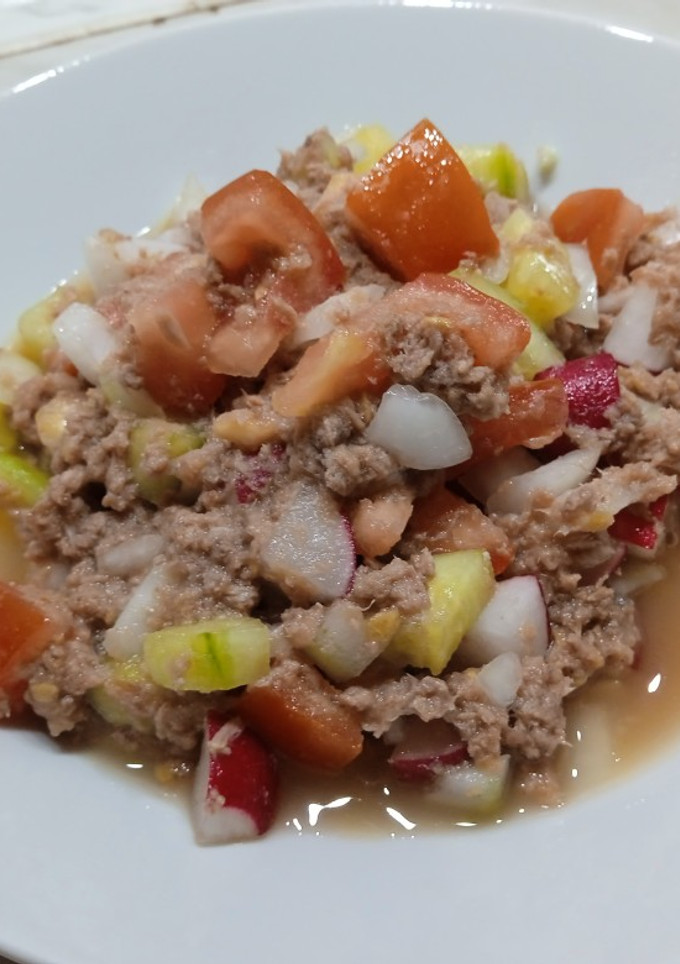Una foto de Ensalada de atún