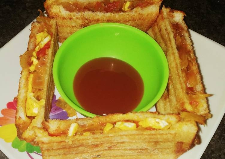 Simple Way to Make Award-winning Bombay masala sandwich 😋