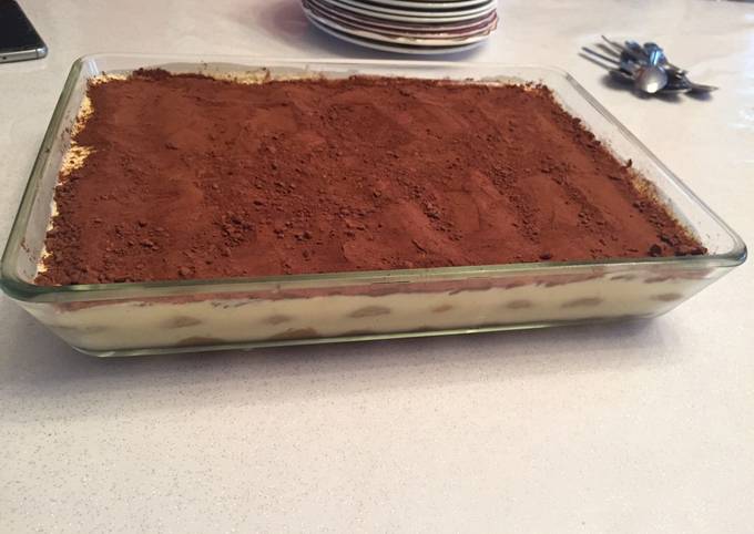 Recette Savoureux Tiramisu