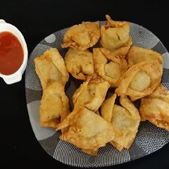 A picture of Wontons.