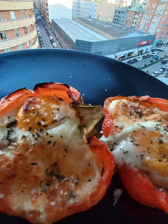 Una foto de Pimientos rellenos 🍳