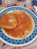 Peceto mechado en salsa