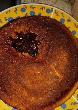 Una foto de Torta de naranja con caramelo!! 🍊🍊😁👌🙋‍♀️