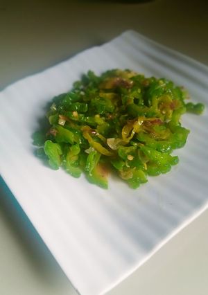 Foto resep Oseng pare rebon