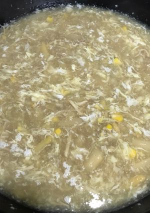 Foto resep Sup asparagus ayam