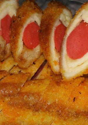 Foto resep Roti Gulung Isi Sosis Keju