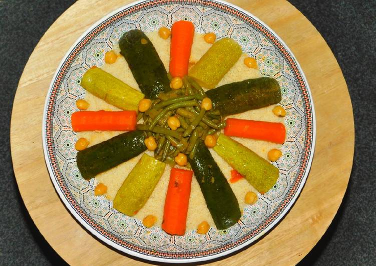La Recette Pas à Pas Couscous berbère aux légumes #platsdexception