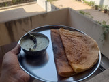 Protein rich chilla