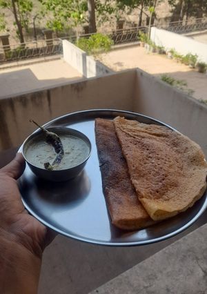 A picture of Protein rich chilla.