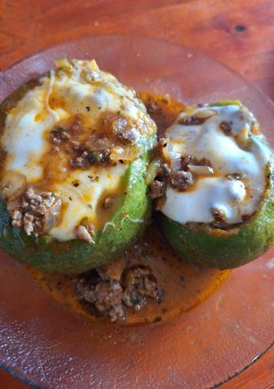 Una foto de Zapallitos rellenos