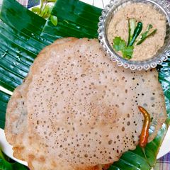 A picture of Palappam without yeast | kerala appam.