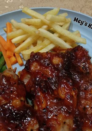 Foto resep 24. Chicken Steak Viral
