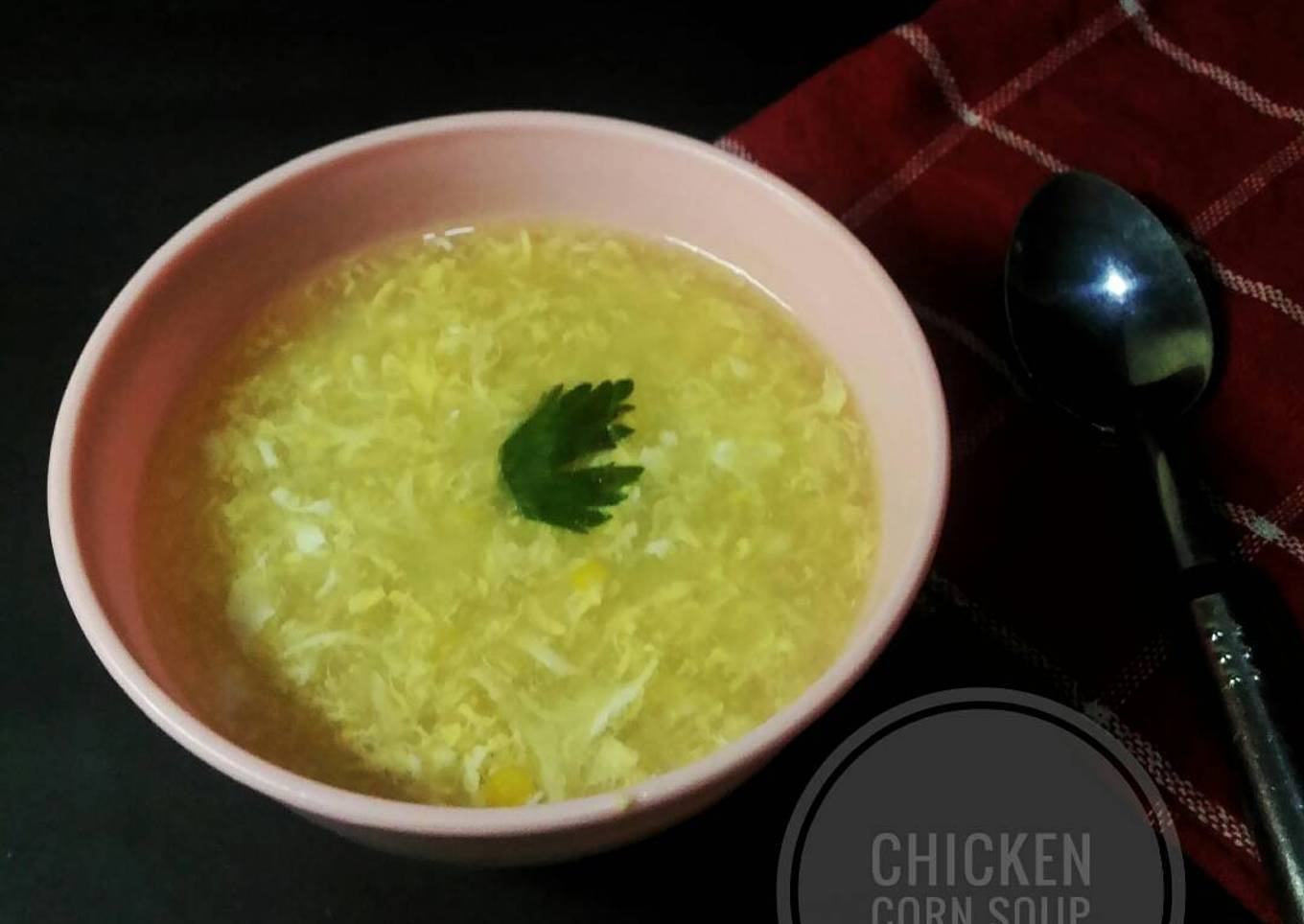 Chicken Corn Soup #postingrame2_sop (sarapan day#07)