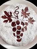 Torta soffice uva fragola e marsala