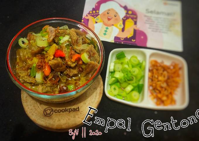 Resep Empal Gentong #Week31, Lezat
