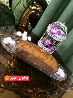 عکسی از دستور کیک هل و گلاب