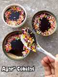 Agar-agar Cokelat